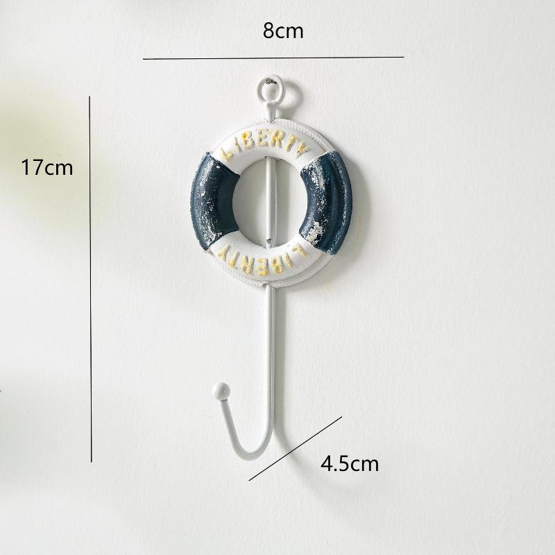 

Mediterranean hook creative living room entrance children s room decoration small hook key pendant coat hook wall decoration