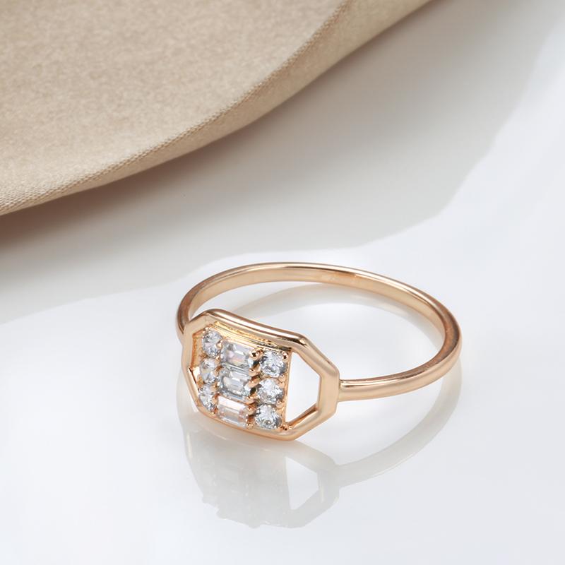 Kinel Square Zircon Trendy Rings