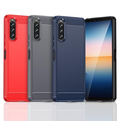 Για κάλυμμα Sony Xperia 10 IV Θήκη για Sony Xperia 10 IV Αντικρουστική θήκη από ανθρακονήματα για Sony Xperia 10 IV Κάλυμμα