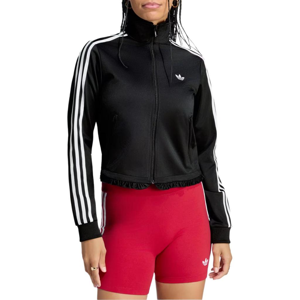 adidas Oryginalne Firebird Wykwintna Nowoczesna Gładka Plisowana Kurtka Damskie kurtki LG4308