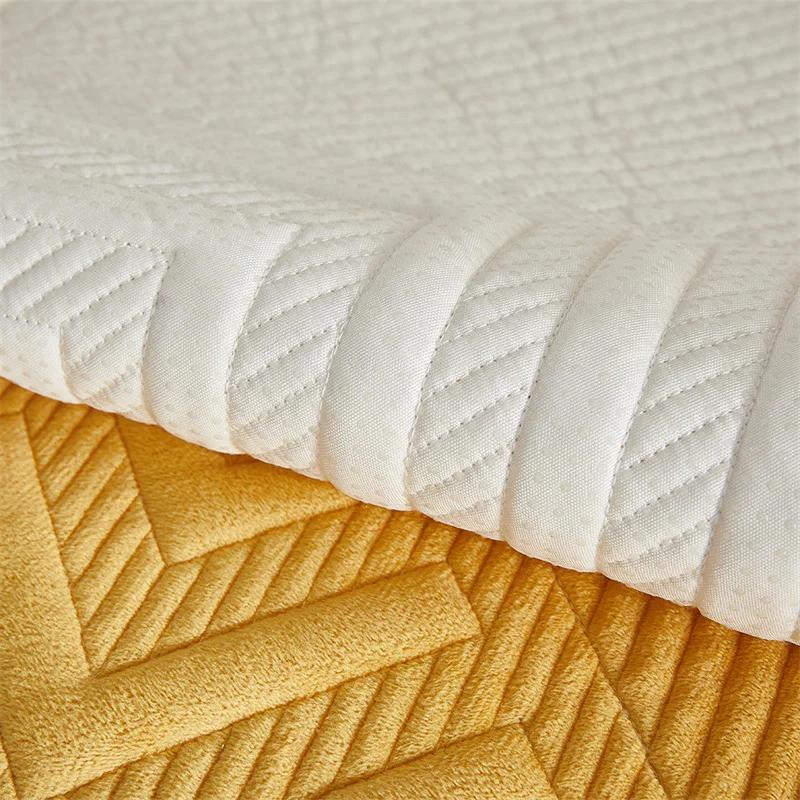 Thicken Plush Sofa Cover Nordic Universal Sofas Towel Anti-slip Combination Couch Cushion Slipcover for Living Room Protection