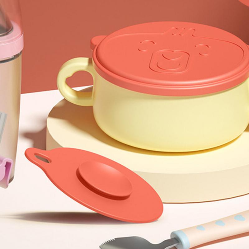 Baby-Nahrungsmörser Schüssel Farbe Orange 1 Packung 4,7 Zoll Länge