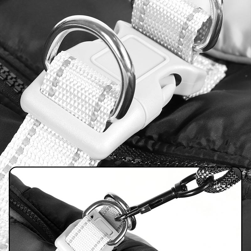 Winter Warm Pet Dog Coat Waterproof Pet Jacket for Medium Large Dogs Reflective Thickened Plush Dog Clothes Dog Accessories