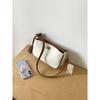 New Small Square Bag Feeling Fashionable Canvas Underarm Bag High Sense Versatile Portable Shoulder Bag Women