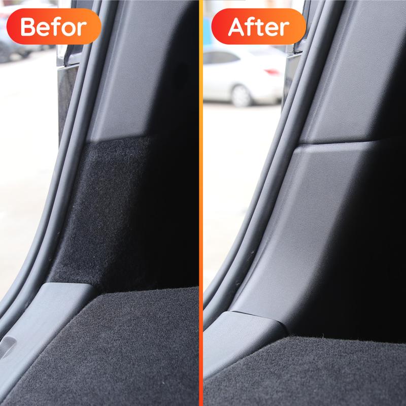 XVIP TPE Trunk Threshold Strip For Tesla Model Y 2021-23 Back Sill Anti Scratch Boot Loading Pad Protector ABS Side Corner Cover