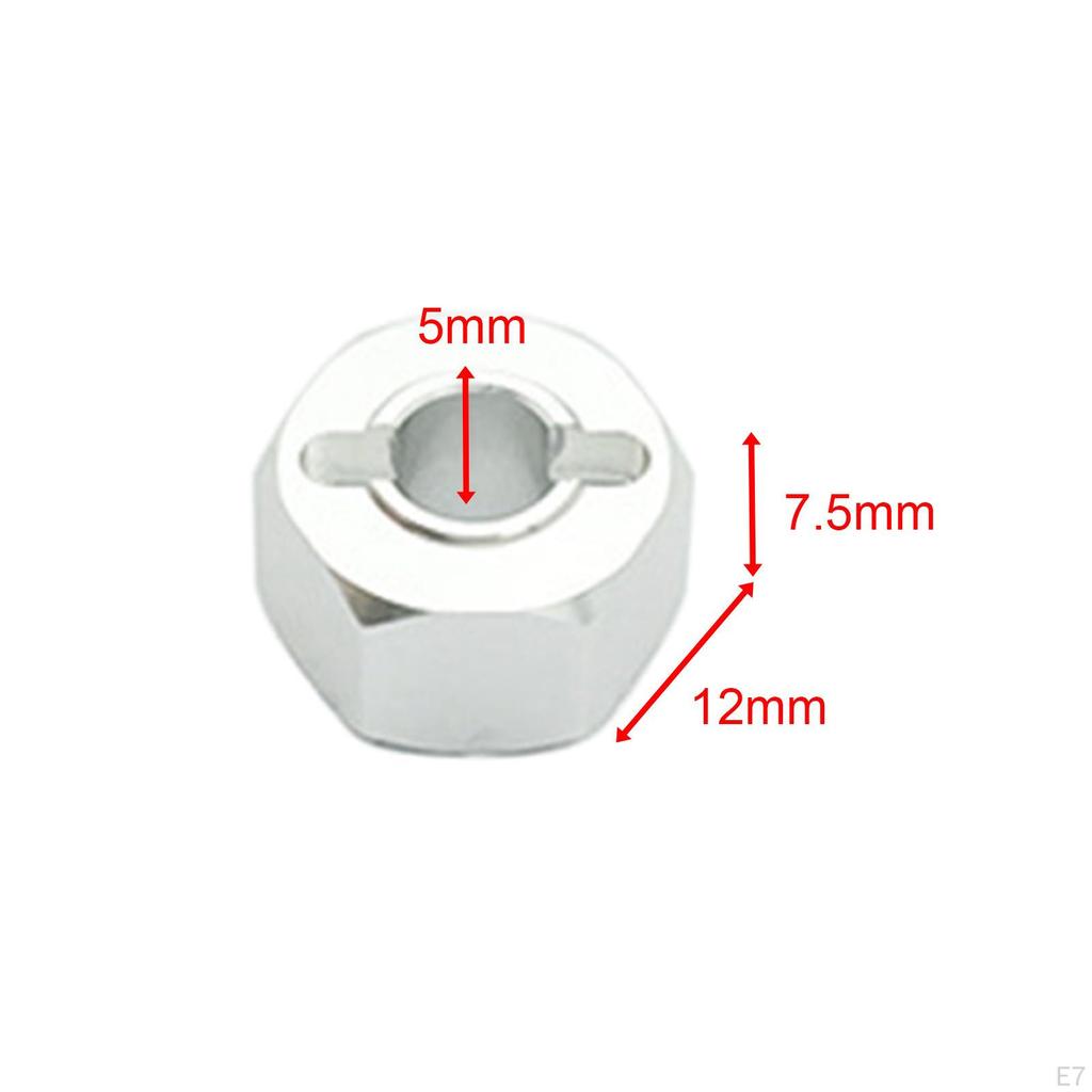 4 Pack of Hex Wheel Hubs for RC Car :16 Scale Including 16209