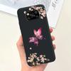 Pro Xiaomi Poco X3 Pro Pouzdro Poco X3 NFC Kryt Květina Roztomilý Kočka Malba Nárazník Skořápka Na PocoX3 X3Pro x3nfc Měkký Luxusní Silikon
