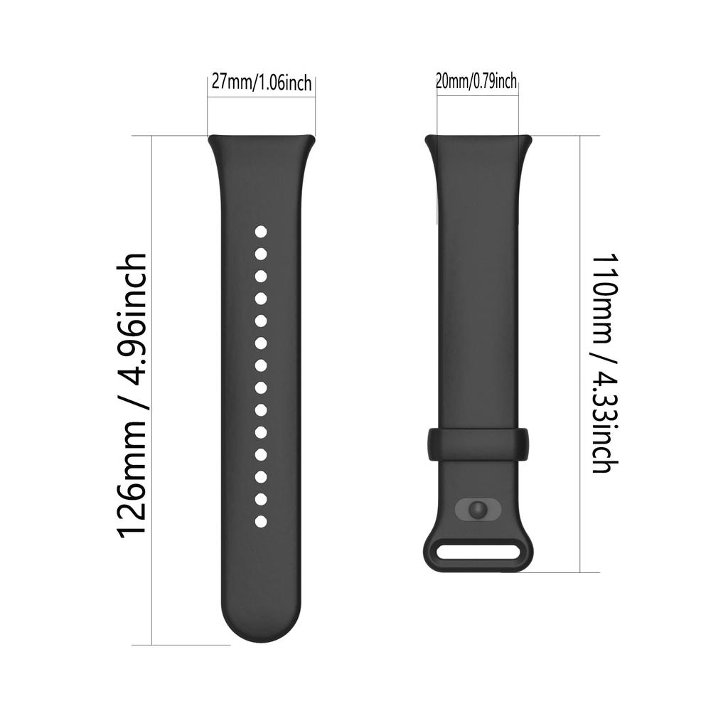 Official Silicone Straps Band For Xiaomi Mi Band 9 Pro/Mi 8 Pro Soft Strap For Redmi Watch 6/5/4/6 lite 6 Active Bands Bracelet 3