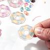 3D-Sticker Einfache DIY-Montage Kristall-Miniatur-Szenen Aufgestapelte Puffy-PVC-Dekorationssticker für Kinder Erwachsene