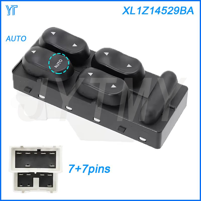 

for Ford F250 F350 F450 F550 F650 F750 front left electric Master Control Window Switch Glass Lifter Panel Parts Car Accessories серый