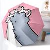 1pc Paw Automatic Opening/Closing Umbrella with Operation & Windproof Canopy Yy260311083