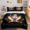 Divine Inspiration Three-Piece Set Kid'S And Adults' Bedroom Decor, Exquisite Three-Piece Bedding Set Gift