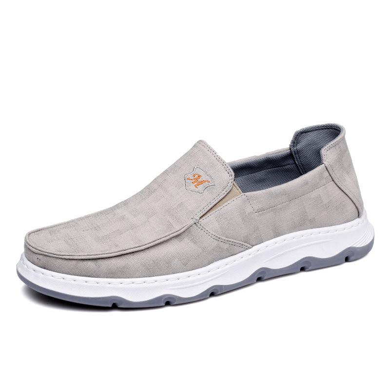 Moda Scarpe di stoffa Old Beijing da uomo 2024 nuove scarpe singole casual autunnali confortevoli in tela lavata scarpe da uomo alla moda e versatili