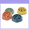 Colorful Anti-choke Slow Feeding Dog Bowl Durable Plastic Pet Food Dish For Small Medium Dogs And Cats