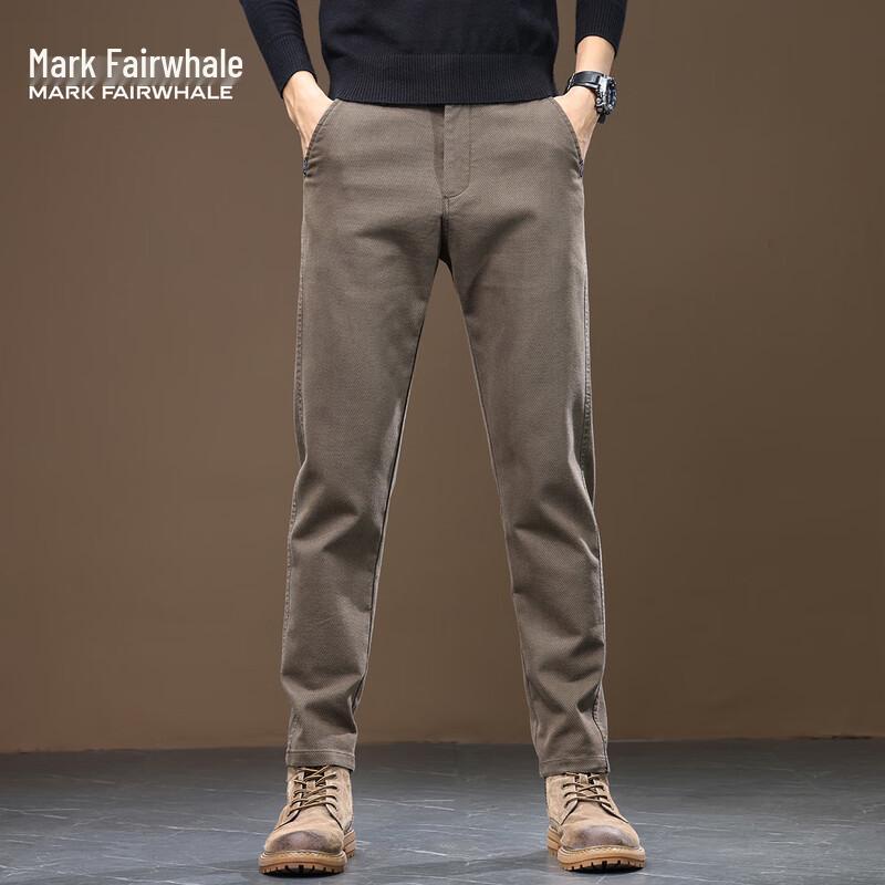 Mark Fairwhale Men's Casual Straight-Leg Pants
