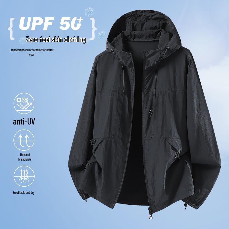 2026 Couple's Summer UV Protection Jacket: Lightweight, Breathable, Ice Silk Design