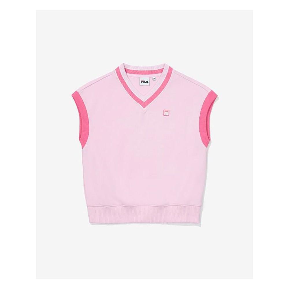 [fila Kids] Waffen Knit Vest  Fk2vtf1201x Epk  q0zFk2vtf1201xEpk