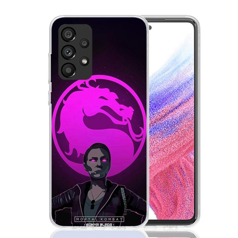 Scorpion Zero Sub Mortal Kombat Phone Case For Samsung Galaxy A13 A14 A15 A16 A17 A53 A54 A55 A56 A33 A34 A35 A36 A23 A24 A25 A2