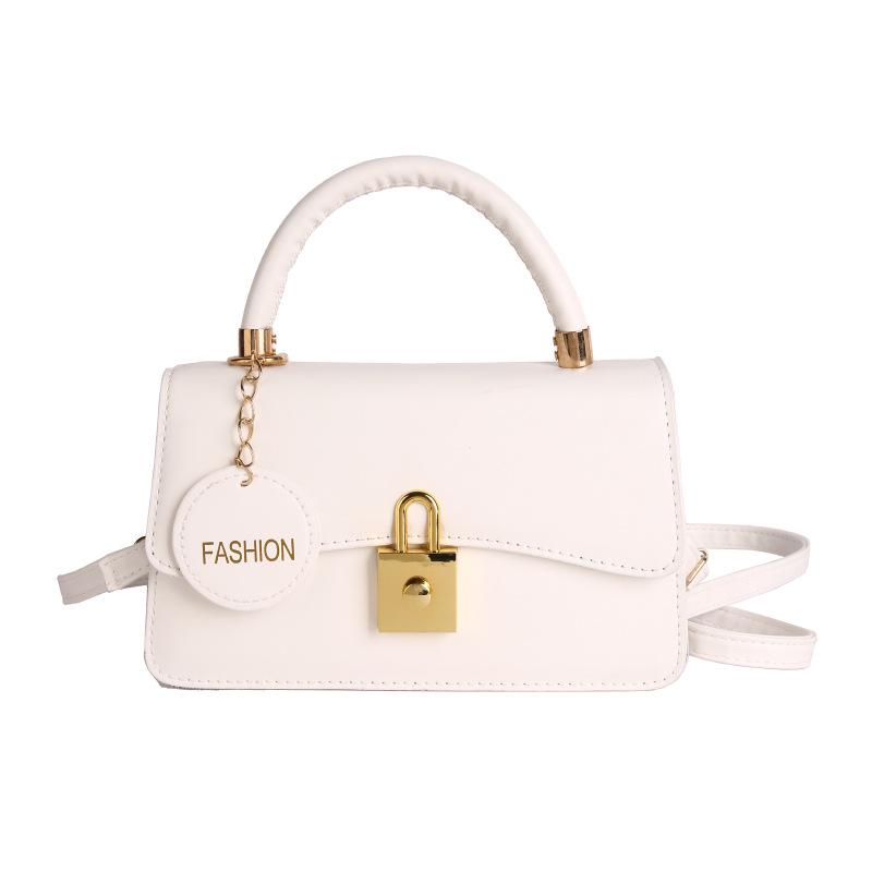 

Women s Retro-Style Versatile Solid Color Handbag - High-End Feel, Fashionable Crossbody/Shoulder Bag for Commuting 2026. белый