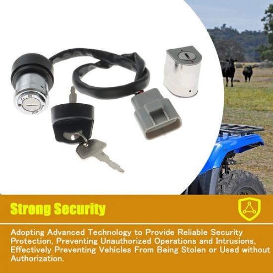 1 Set Start Switch Key Assembly Fit for CFMoto CForce CF400AU 500S 400 ATV