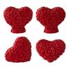 Heart Shape Candle Mold Silicone Mould for Candle Making DIY Fondant Aromatherapy Scented 3D Moulds Valentines Day Gifts