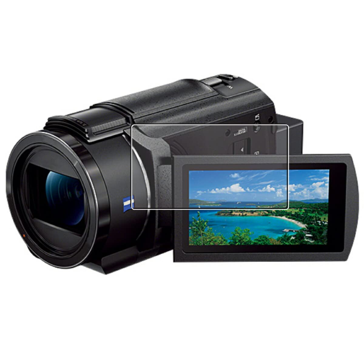 

Захисна плівка ClearView для РК-екрана для Sony Hybrid High Performance із захистом від відблисків, зроблено в Японії [Набір 2] FDR-AX45A AR/Матова