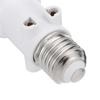 Bulb EU Plug Wall Lamp Splitter Light Socket Lamp Holder Screw Converter Bulb Base Socket Adapter