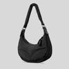 Autumn and Winter High-grade Niche Design Quilted One-shoulder Crossbody Bag Quilted Half Moon Handbag