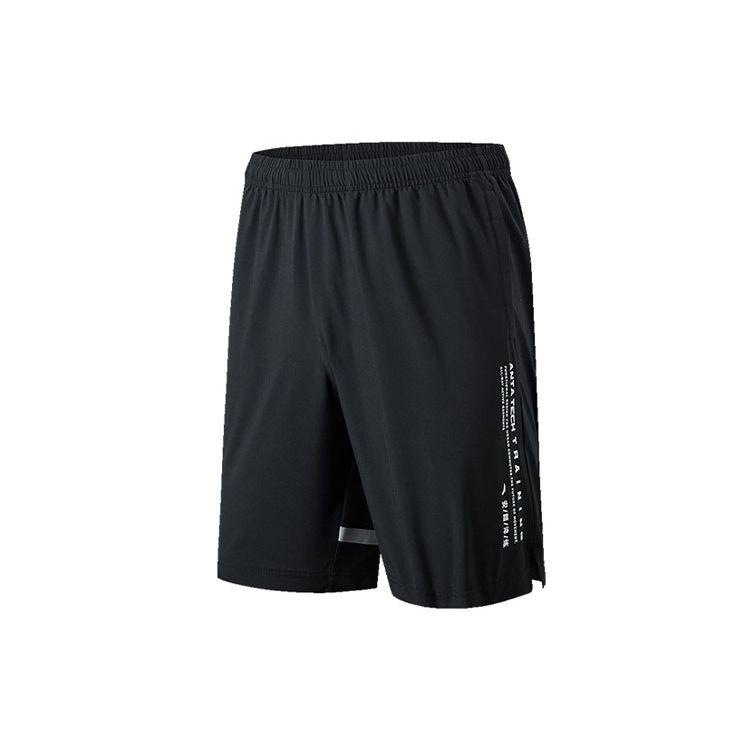 

Anta SS22 Дышащие быстросохнущие шорты для бега с пятью точками, свободные шорты, мужские брюки, базовый черный 952227304-3