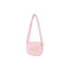 Sports Casual Large Logo Faux Leather Small Square Camera Shoulder Bag Women Bags Cherry-Blossom-Pink 078713-02