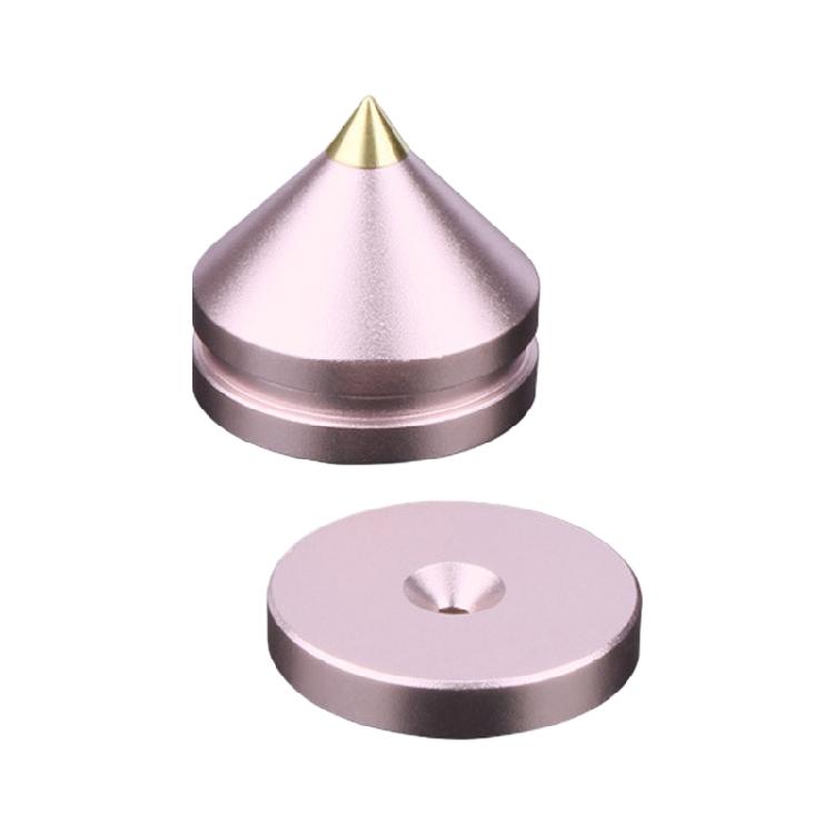 Stoßdämpfende Lautsprecherständerfüße für Heimkinosysteme Präzise Bodenspitze Verbessert Schalldämmungsmatte