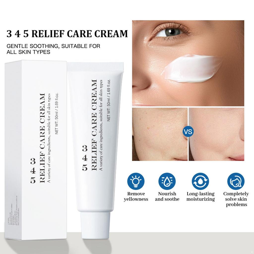 Daglig Ansiktskräm, 50 ml - Närande & Lugnande Kräm för Alla Hudtyper, 1-pack