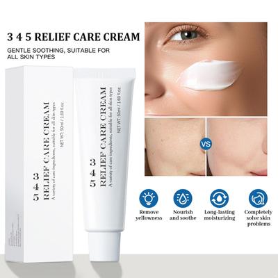 Daily Face Moisturizer, 50ml - Nourishing & Soothing Cream for All Skin Types, 1-Pack