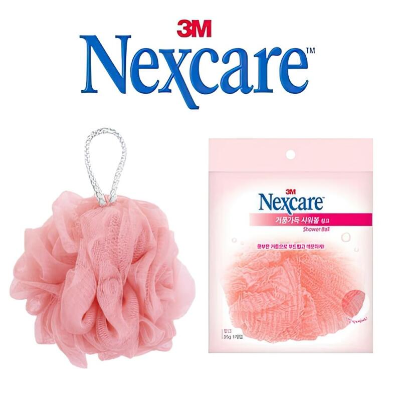 3M Bathroom Bubble Bath Towel Bath Ball Pink Towel [WD01E28]