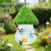 Outdoor Tie-Dye Hummingbird Feeder with Anti-Ant Protection