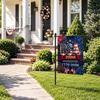 USA 250th Anniversary Garden Flag 1776-2026 Double Sided Decorative with and Stars Print for Outdoor Yard Home