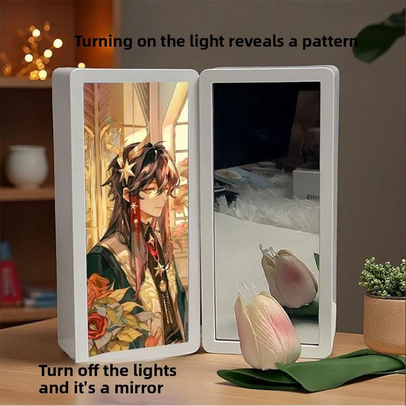 

18.8см/7.4дюйма 3D Аниме Ночник Фигурки Периферия Светодиодная Лампа Мультяшная USB Подключаемая Коллекционная Игрушка Подарок на День Рождения Украшение Комнаты