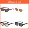 Retro cat-eye zonnebril voor dames met gepolariseerde glazen, een stijlvol zomeraccessoire.