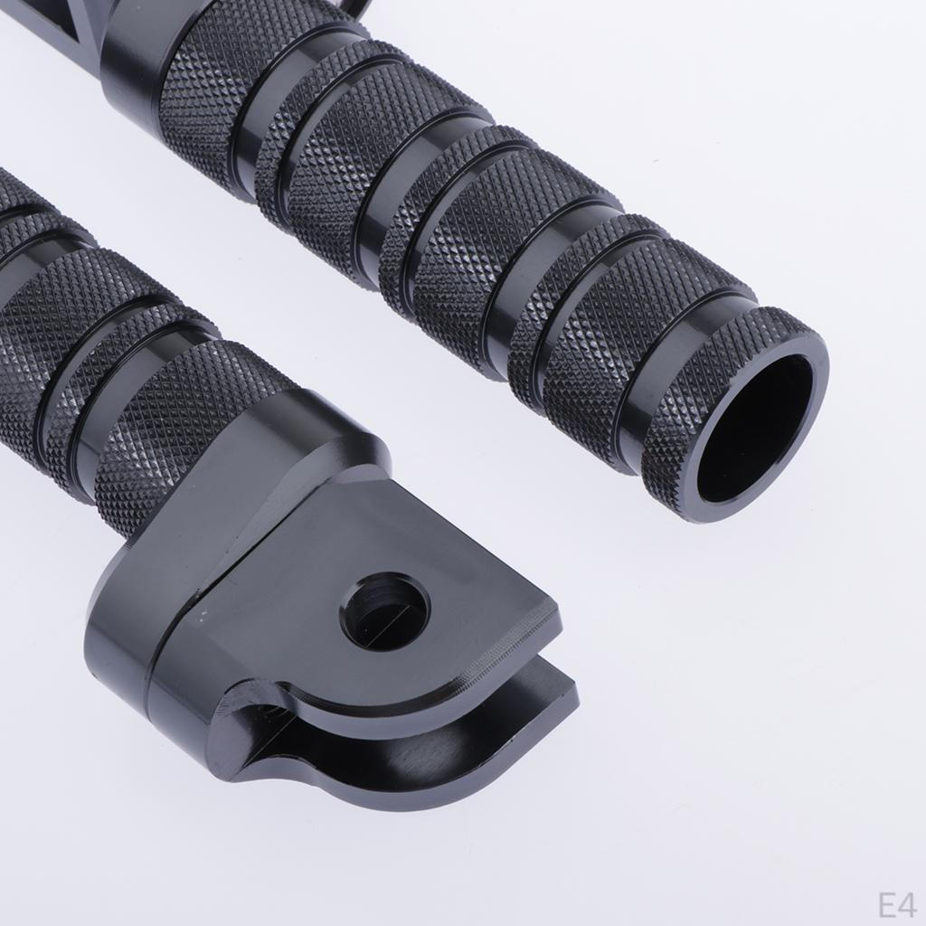 1 pair Aluminum Bike Bicycle Cycling Footrest /Footpeg, Motorcycle Folding Rearsets for 600 750 1000