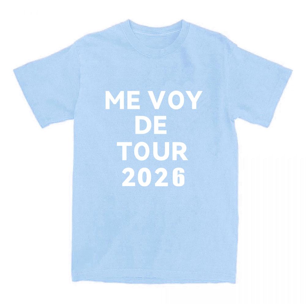 Rosalía Rosalia IK GA OP TOUR 2026 T-shirt Korte Mouw Katoenen T-shirts O-hals Losse Casual Dames Heren T-shirt Streetwear