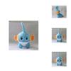 Urocza i Przytulna Pluszowa Zabawka Pokemon Mudkip z Najwyższej Jakości Miękkim Puszystym Materiałem 7"/18cm