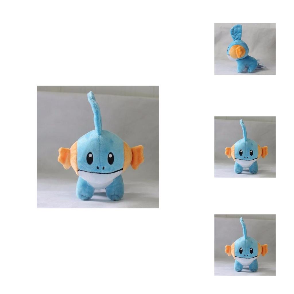Urocza i Przytulna Pluszowa Zabawka Pokemon Mudkip z Najwyższej Jakości Miękkim Puszystym Materiałem 7"/18cm