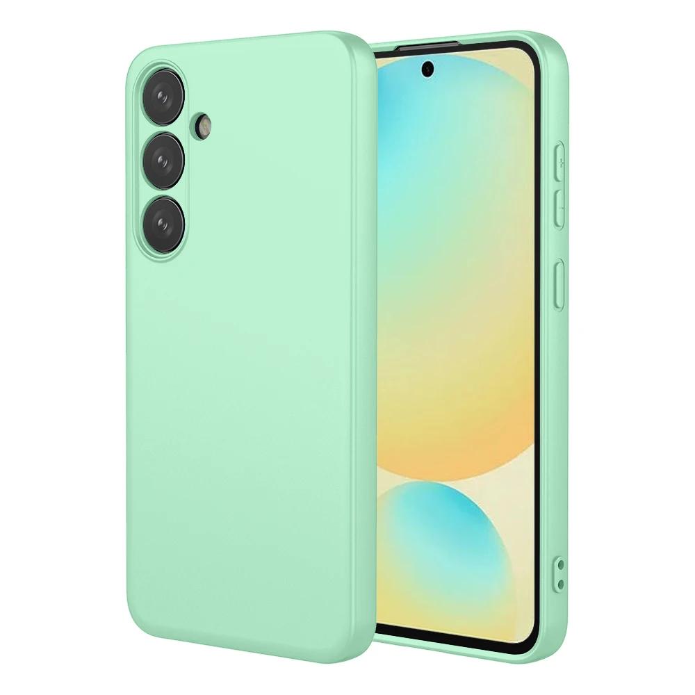 Flexible Liquid Silicone TPU Case For Samsung Galaxy A16 5G A06 A15 A25 A35 A55 A05S A14 A24 A34 A54 Protective Cover Coque Capa