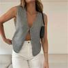 Sexy Vest for Women Summer New Sleeveless Hot Girl Knitted Top Cardigan Fashion