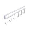 Hanger Hook Rack Punch-free Multifunction Kitchen Cabinet Row Hook Storage Rack