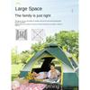 Tents for 3-4 Person Instant Pop-Up Automatic Dome Tent with Floor Tarp Quick Setup for Family Beach Hiking High Waterproof