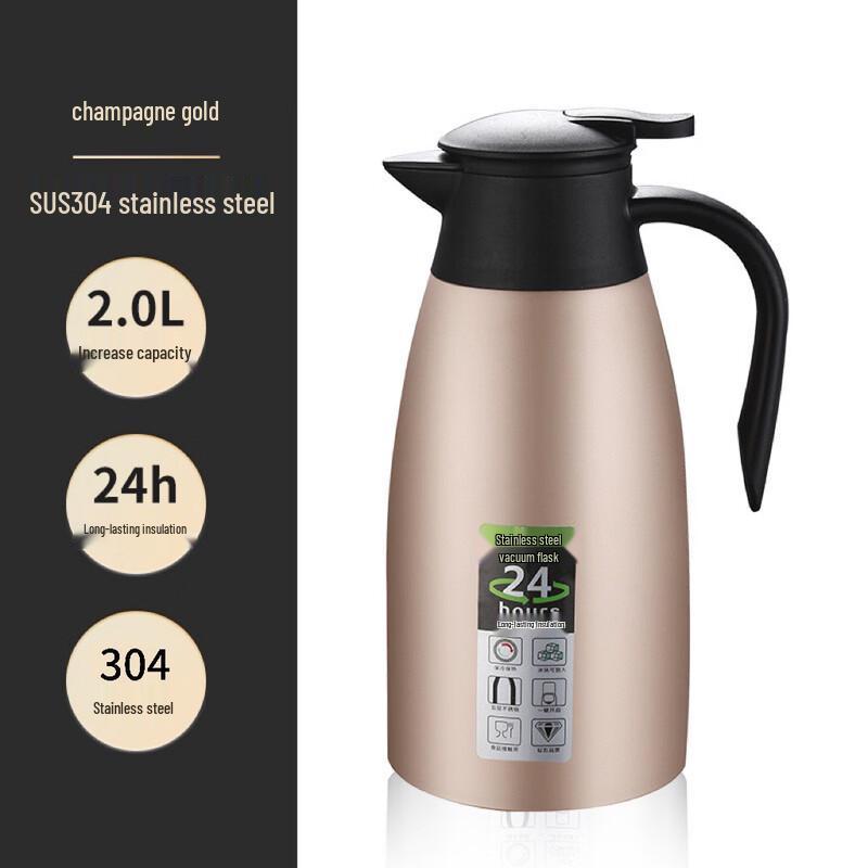 

Shangqi 2L 304 Stainless Steel Thermal Carafe
