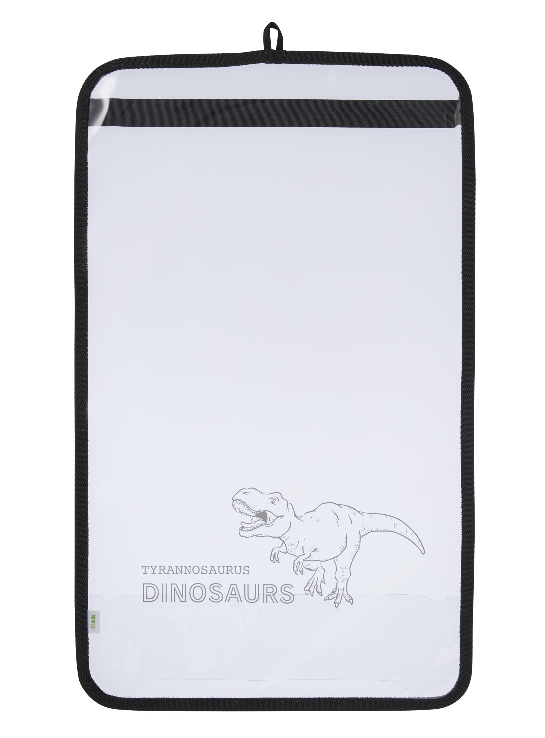 

Printed Transparent School Backpack Cover RP62102 Black [Mamoru-chan] (LL) (003)