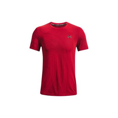 Solid Logo Crew Neck T-Shirt Men Tops Red 1370449-600