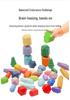 Kids' Nordic-Style Colorful Wooden Stacking Stones: Educational and Interactive Parent-Child Indoor Toy